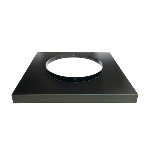 QuietCool Roof Mount Fan Curb Mount Adapter - For Roofs 1:12 Pitch to 3:12 Pitch - Compatible with AFR SMT, AFR PRO, and RM 2.0 Models