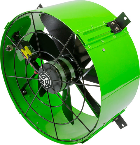 QuietCool 65 Watt Solar Attic Gable Fan with AC/DC Inverter for 24/7 Runtime