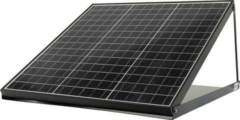 QuietCool 65 Watt Solar Attic Gable Fan with AC/DC Inverter for 24/7 Runtime