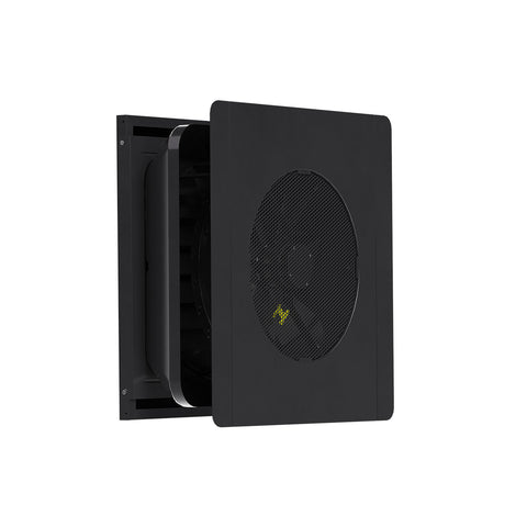 QuietCool 65 Watt Solar Roof Mount Attic Fan with AC/DC Inverter for 24/7 Runtime