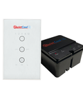 QuietCool Whole House Fan Wireless RF Control Kit with Glass Switch