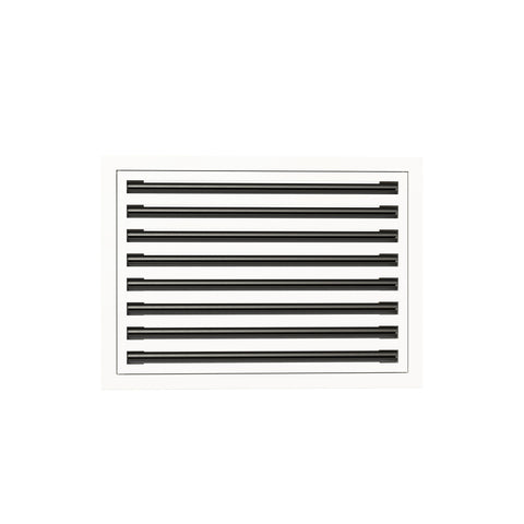 14 Inch - 8 Slot Linear Slot Diffusers - Modern AC Grilles - White