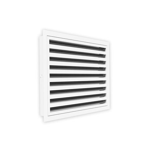 16 Inch - 9 Slot Linear Slot Diffusers - Modern AC Grilles - White