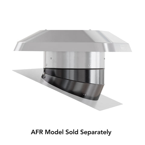 QuietCool Roof Mount Fan Slope Adapter - For Sloped Roofs 9:12 Pitch to 12:12 Pitch - Compatible with AFR SMT, AFR PRO, and RM 2.0 Models