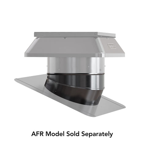 QuietCool Roof Mount Solar Attic Fan Slope Adapter - For Sloped Roofs 9:12 Pitch to 12:12 Pitch - Compatible with AFR SLR Models