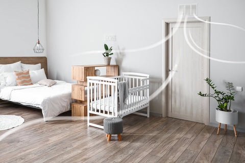 QuietCool Zone Air Pathway (ZAP) - 14" x 8" - Return Air Pathway - Linear Bar Grille