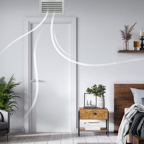 QuietCool Zone Air Pathway (ZAP) - 14" x 8" - Return Air Pathway - Linear Bar Grille