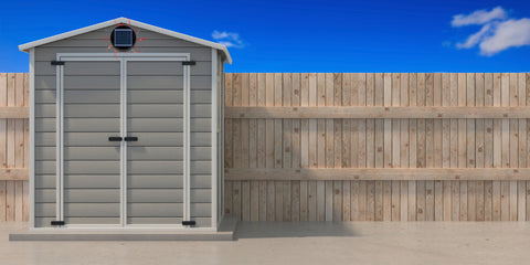 QuietCool Solar Utility Fan for Sheds, Greenhouses, Portable Restrooms and more