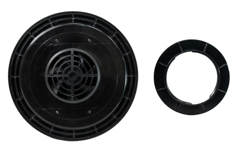 QuietCool Solar Utility Fan for Sheds, Greenhouses, Portable Restrooms and more
