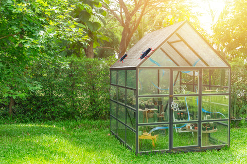 QuietCool Solar Utility Fan for Sheds, Greenhouses, Portable Restrooms and more