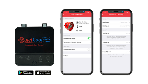 QuietCool Smart Attic Fan Control Replacement