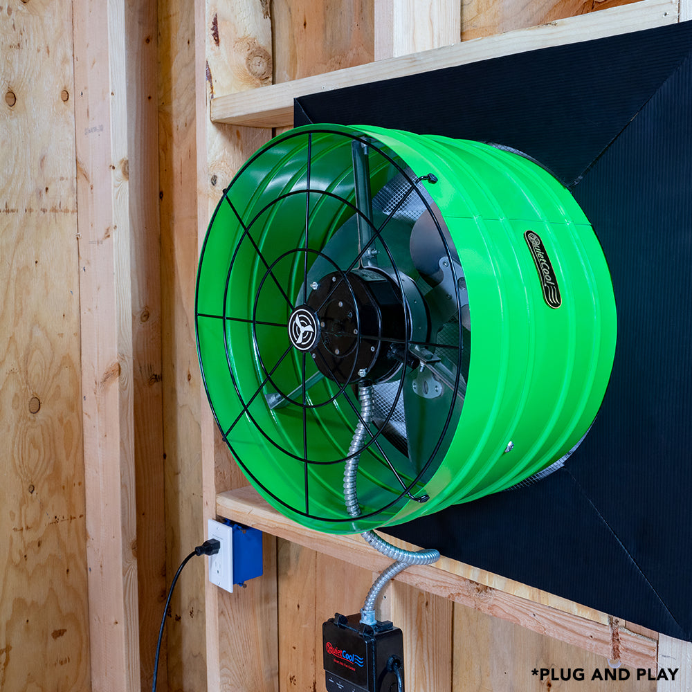 quietcool smart attic gable fan afg smt es 3.0