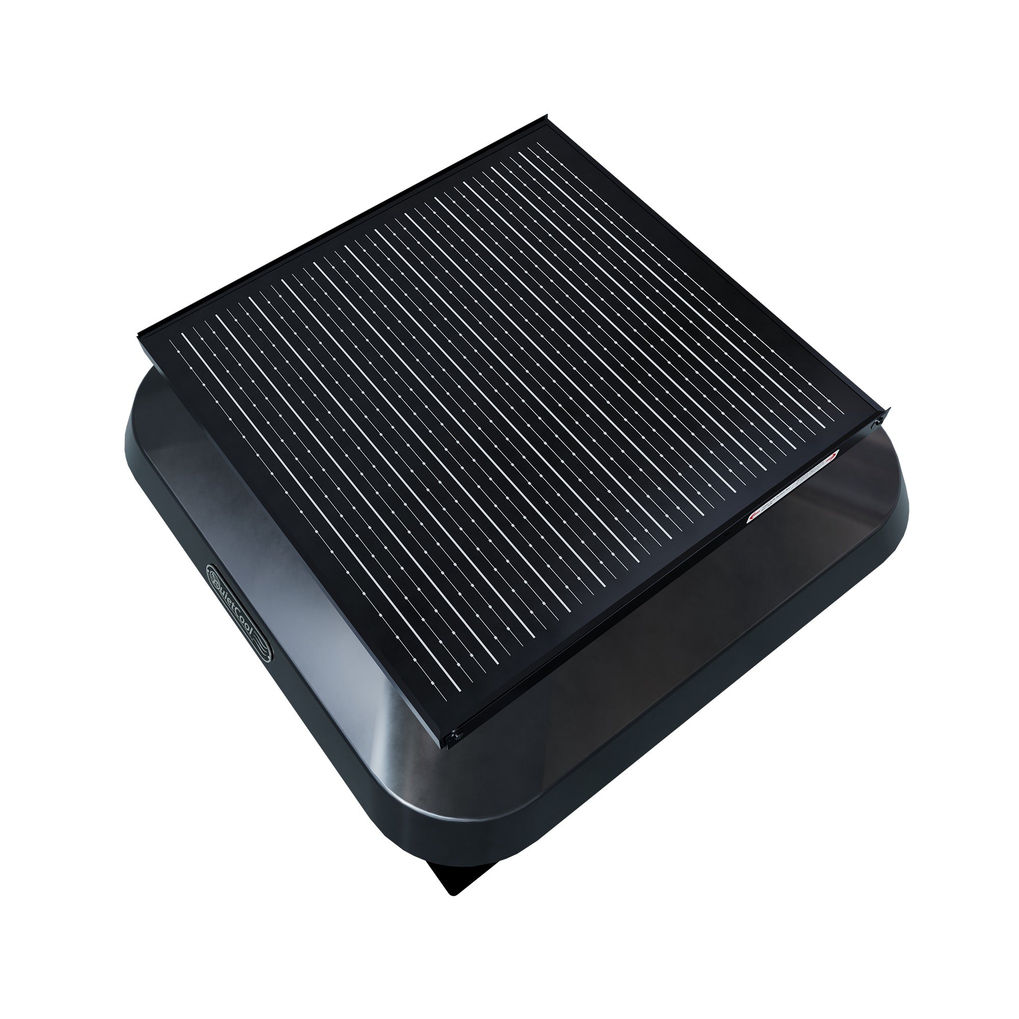QuietCool 50 Watt Solar Smart Roof Mount Attic Fan - up to 1500
