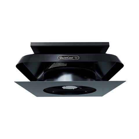 QuietCool 50 Watt Solar Smart Roof Mount Attic Fan with Smart App Control for 24/7 Runtime