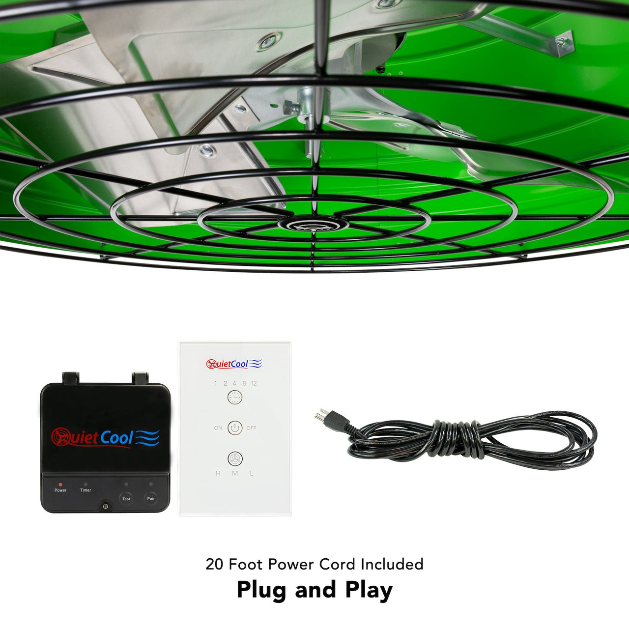Energy Saver Advanced Whole House Fan with Included Wireless Control ...