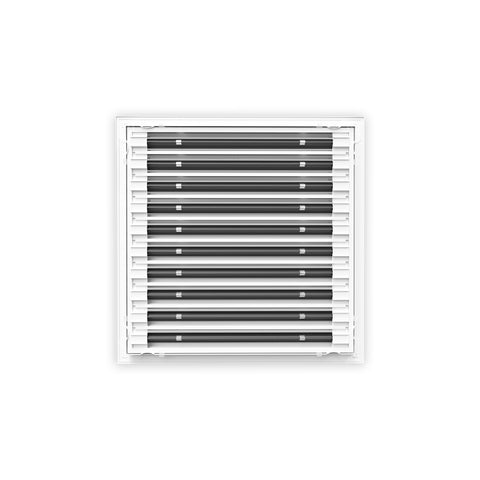 18 Inch - 10 Slot Linear Slot Diffusers - Modern AC Grilles - White