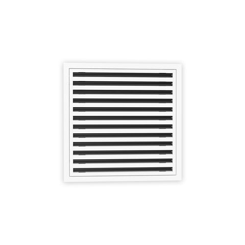 20 Inch - 12 Slot Linear Slot Diffusers - Modern AC Grilles - White