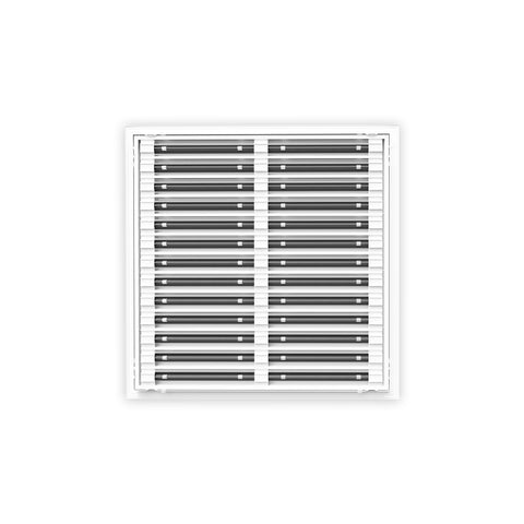 24 Inch - 13 Slot Linear Slot Diffusers - Modern AC Grilles - White