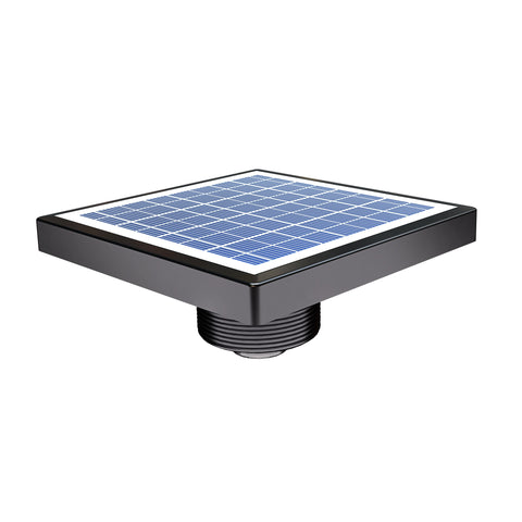 QuietCool Solar Utility Fan - Solar Shed Fan