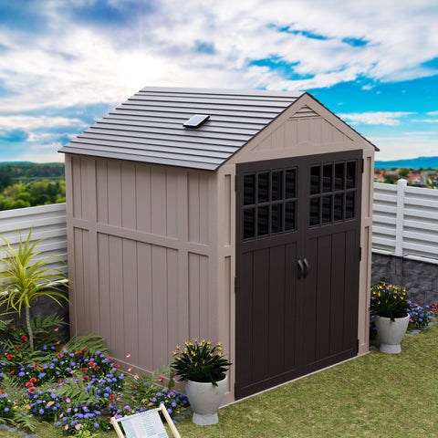 QuietCool Solar Utility Fan - Solar Shed Fan