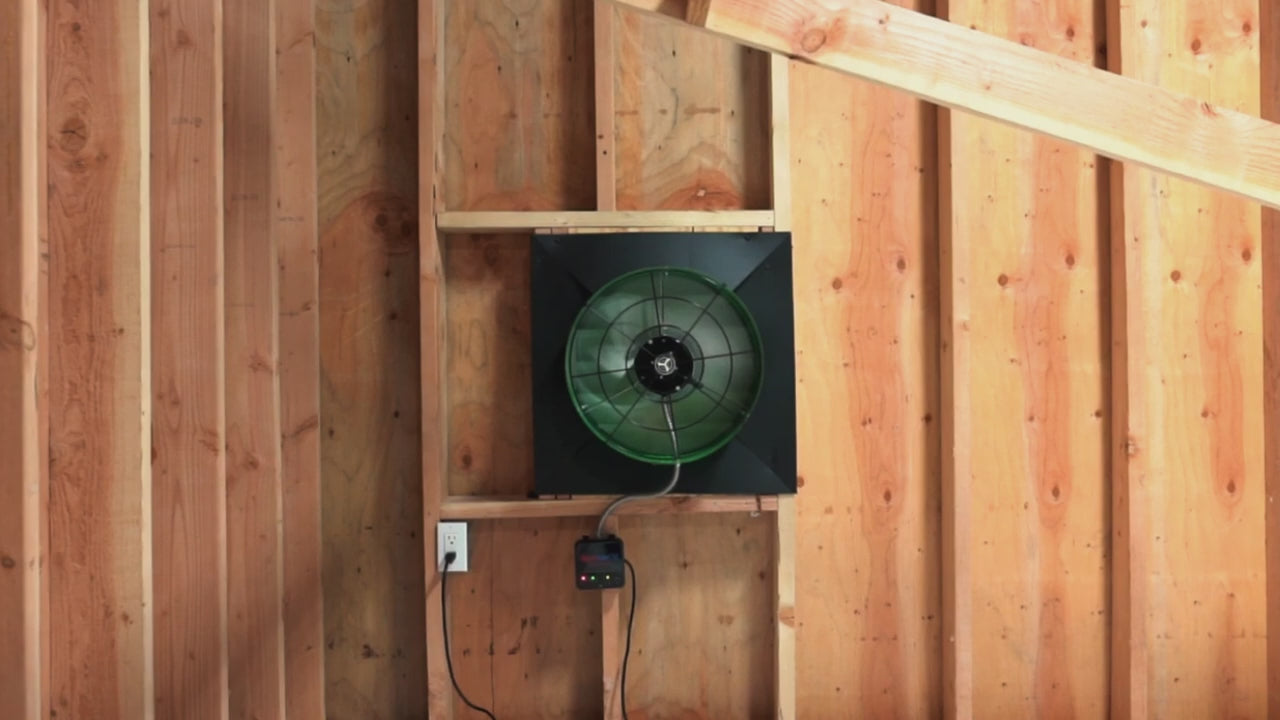 Official QuietCool Store - 40 Watt Solar Roof Mount Attic Fan AFR